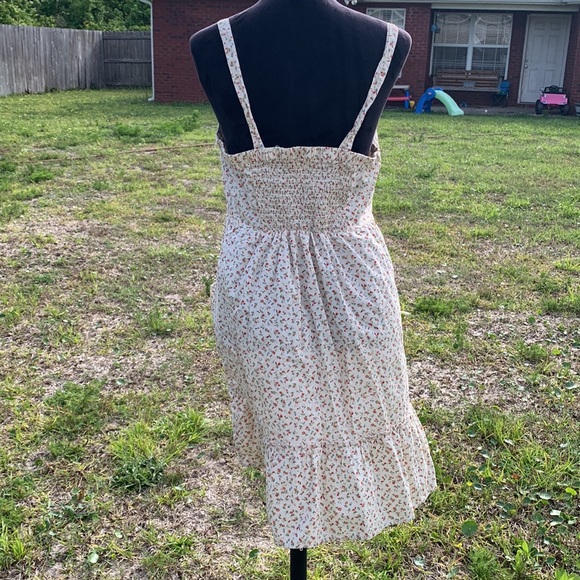 MOSSIMO Cottagecore Prairie Cotton Dress L - Picture 8 of 11